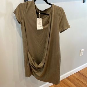 Tan Zara dress size small